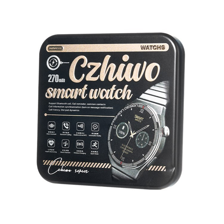 【Online Customer Service】Czhiwo Remax Watch 9 Smart Watch Multiple Health Survering Sports Bracelet with Wireless Voice Calls