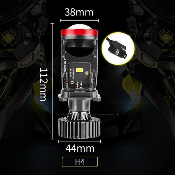 Super bright Y7D H4 LED Headlight Canbus Car Light 6500K 90W 18000LM Conversion Kit High/Low Beam