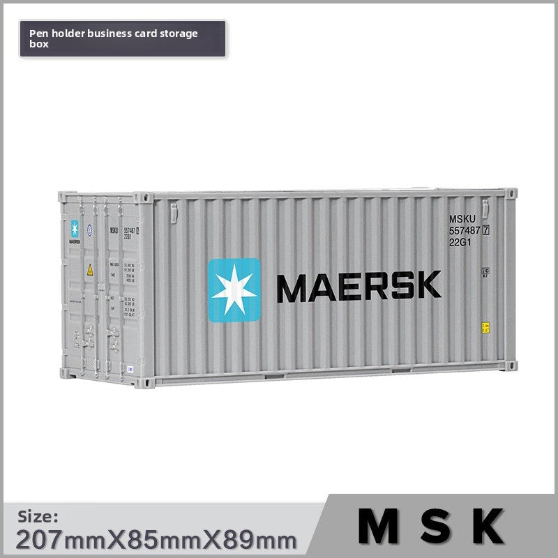Maersk Container Model Storage Box