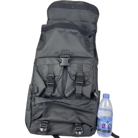 【Fashion Travel】Men's Youth Waterproof Workwear Large Capacity Leisure Travel Computer Bag Backpack