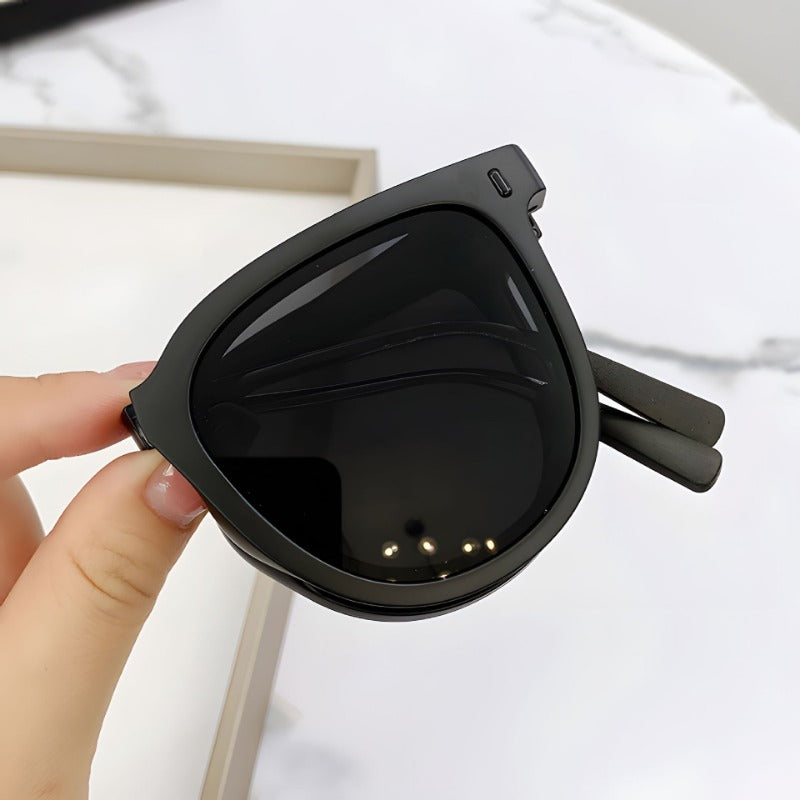 【Free Glasses Bag】Korean Version High-end UV Protection Foldable and Portable Storage Sunglasses for Men or Women