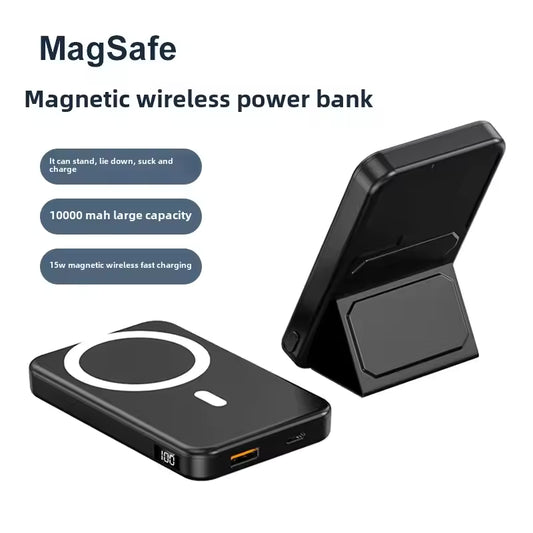 Wireless Power Bank with Foldable Stand 15W
