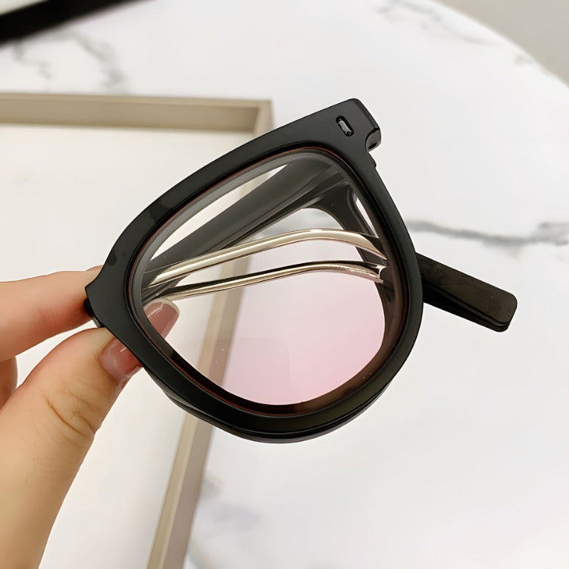 【Free Glasses Bag】Korean Version High-end UV Protection Foldable and Portable Storage Sunglasses for Men or Women