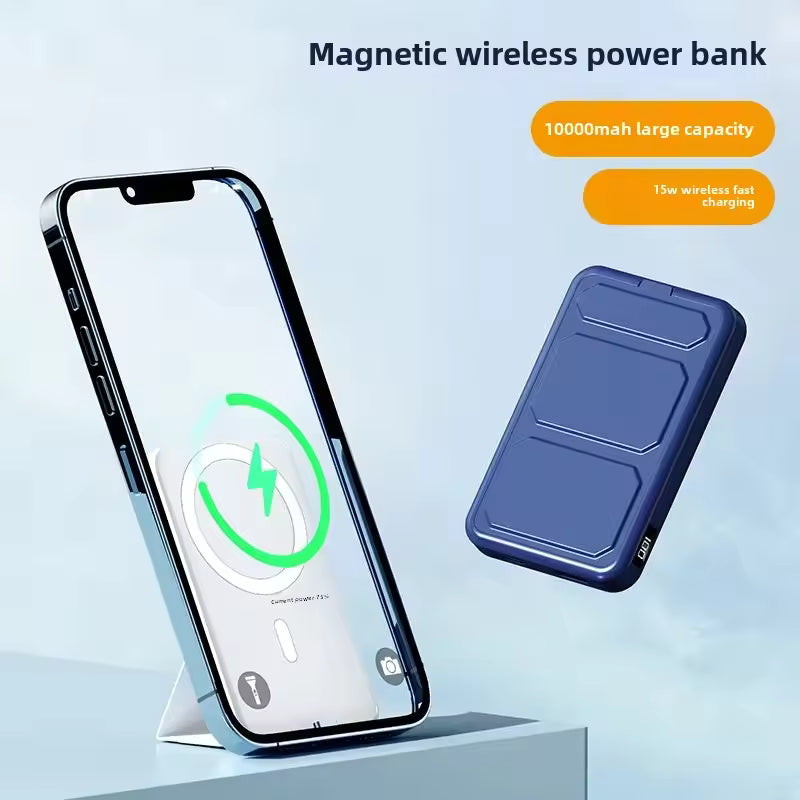 Wireless Power Bank with Foldable Stand 15W
