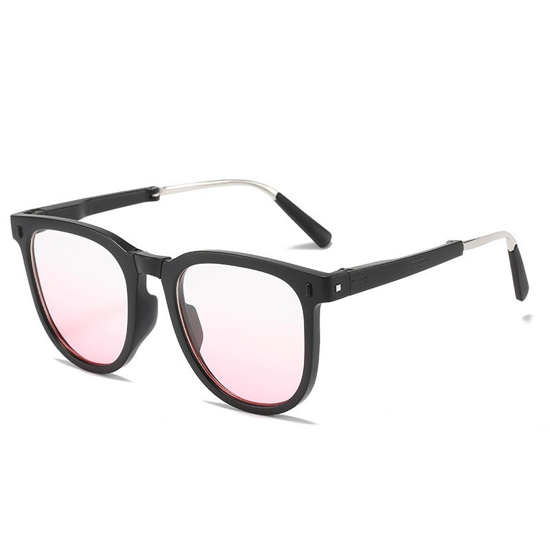 【Free Glasses Bag】Korean Version High-end UV Protection Foldable and Portable Storage Sunglasses for Men or Women