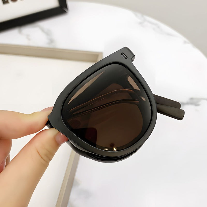 【Free Glasses Bag】Korean Version High-end UV Protection Foldable and Portable Storage Sunglasses for Men or Women