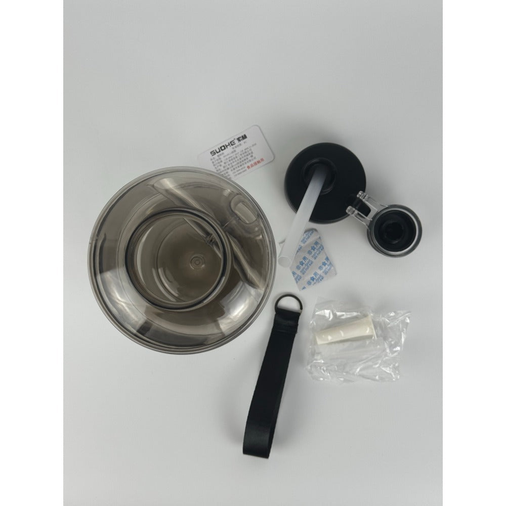 Summer Large Capacity Fitness Running Sports Kettle Food Grade High Temperature Resistant Plastic Straw Cup