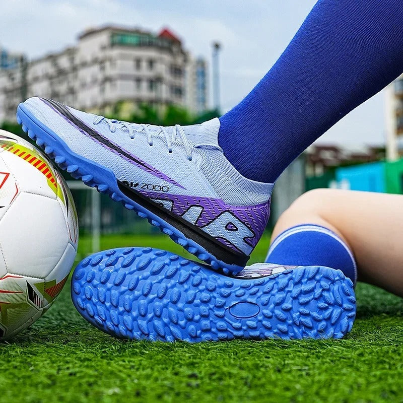 【Online Customer Service】New Men Match Sneakers Football Boots Cleats Mid-top Soccer Shoes High-quality Hot-selling Non-Slip FG/TF Futsal Indoor