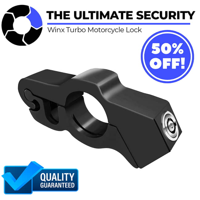 Winx Turbo Motorcycle Lock