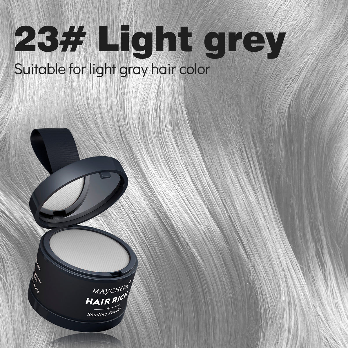 MAYCHEER Contouring & Highlighting Makeup - Forehead Contouring, Sweatproof, Water-resistant, Hairline Powder