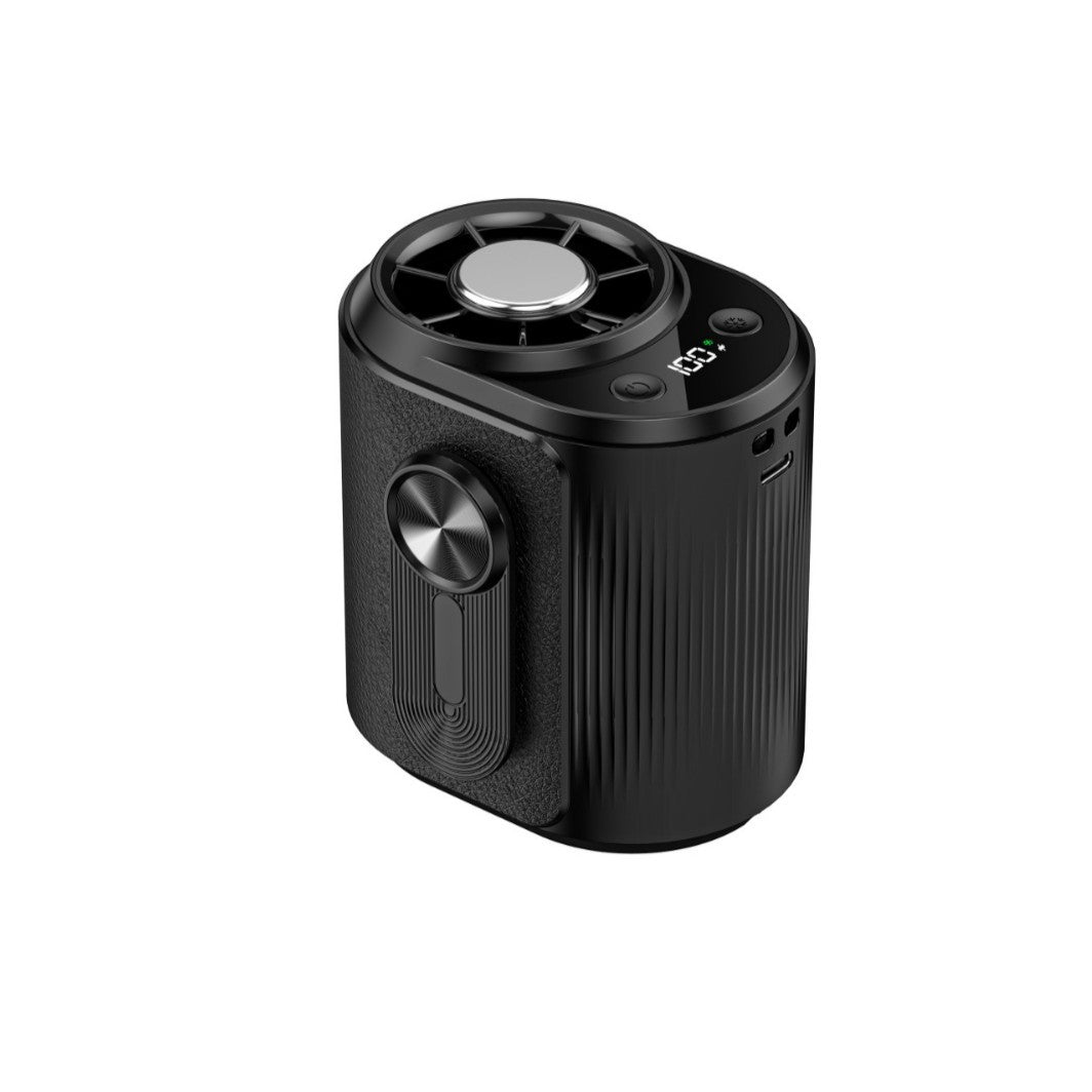 New Model: Ice-Cooling Waist-Worn Fan—Portable Waist Clip Fan for Outdoor Construction Sites—Mini High-Speed Semiconductor-Cooled Fan