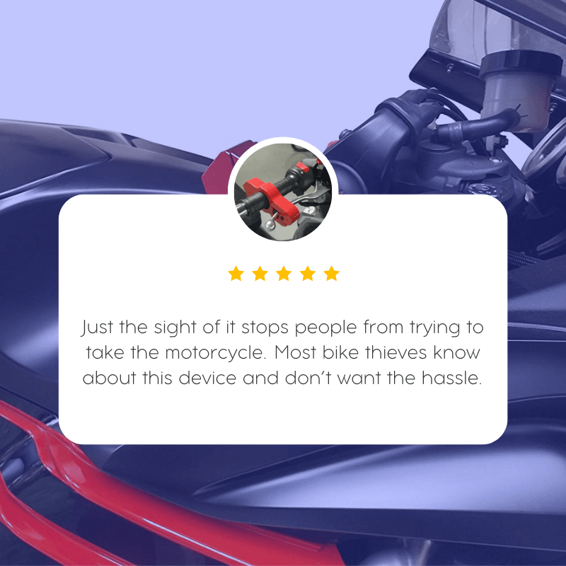 Winx Turbo Motorcycle Lock