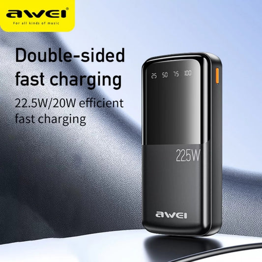 Awei P13K 20000mAh 22.5W Fast Charge Power Bank by Next Gadget