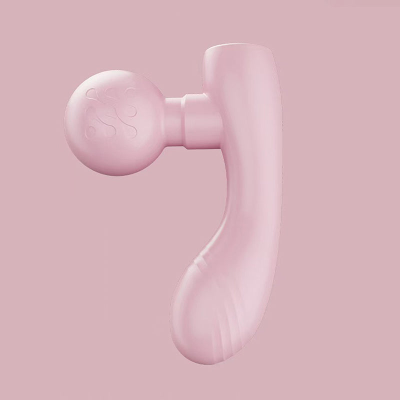 New Mini Fascia Tool Vibrating Fast Rechargeable Dual Head Both Portable Muscle Relaxation Full Body Universal Massage Artifact