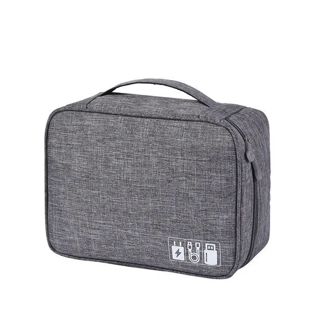 Travel Gadget Cable Storage Bag Organizer Digital Electronic Organizer Portable USB Data Line Charger Plug Power Bank Mobile