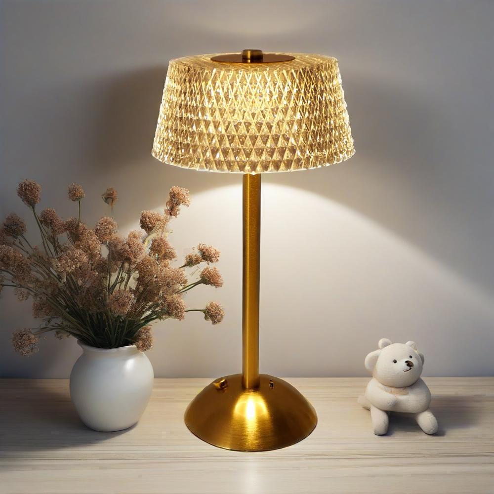 LED Luxurious Atmosphere Coffee Bar Bedroom Bed Lamp