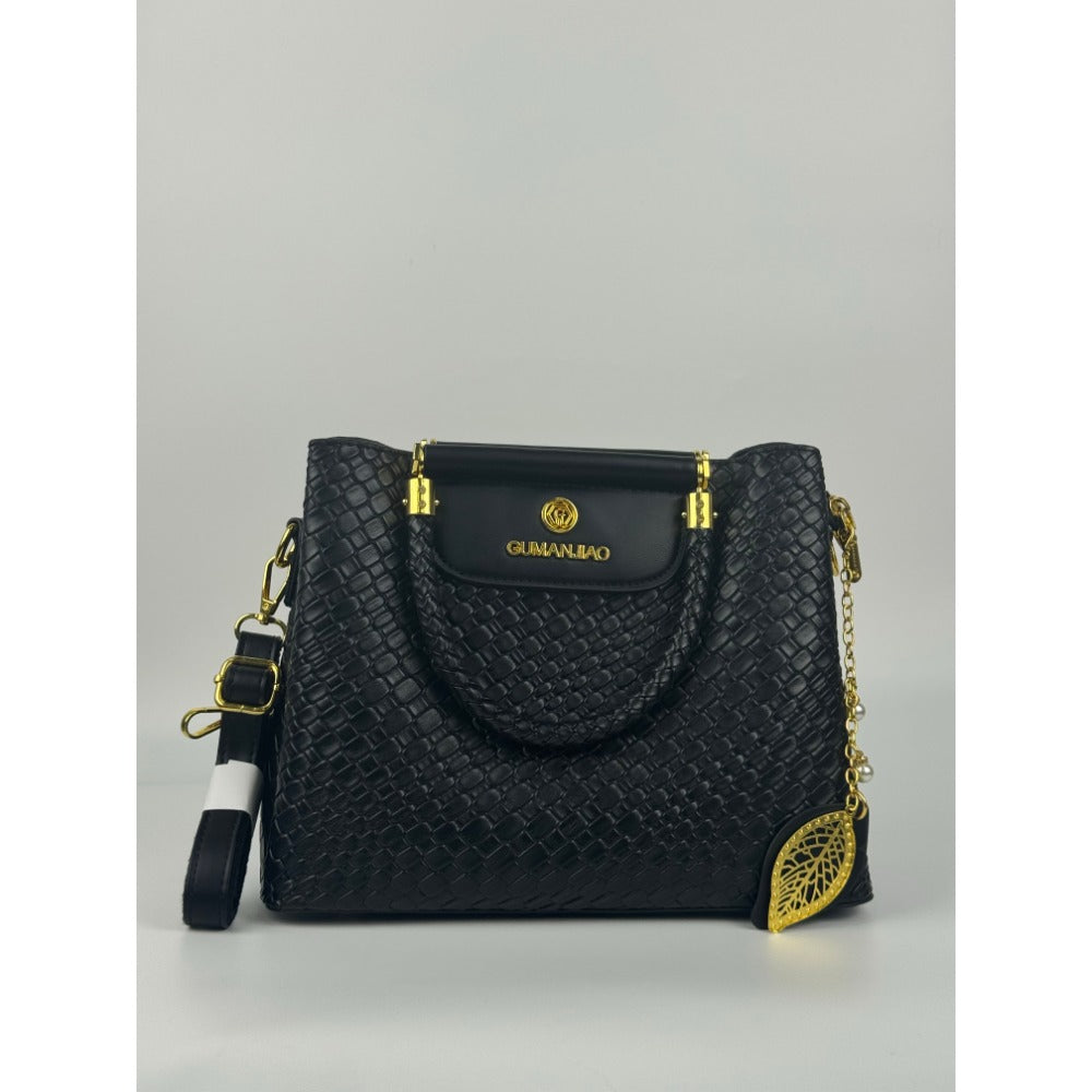 【Luxury Selection】 Gucci Same Style Leaf Chain Matte Leather Bag for Women