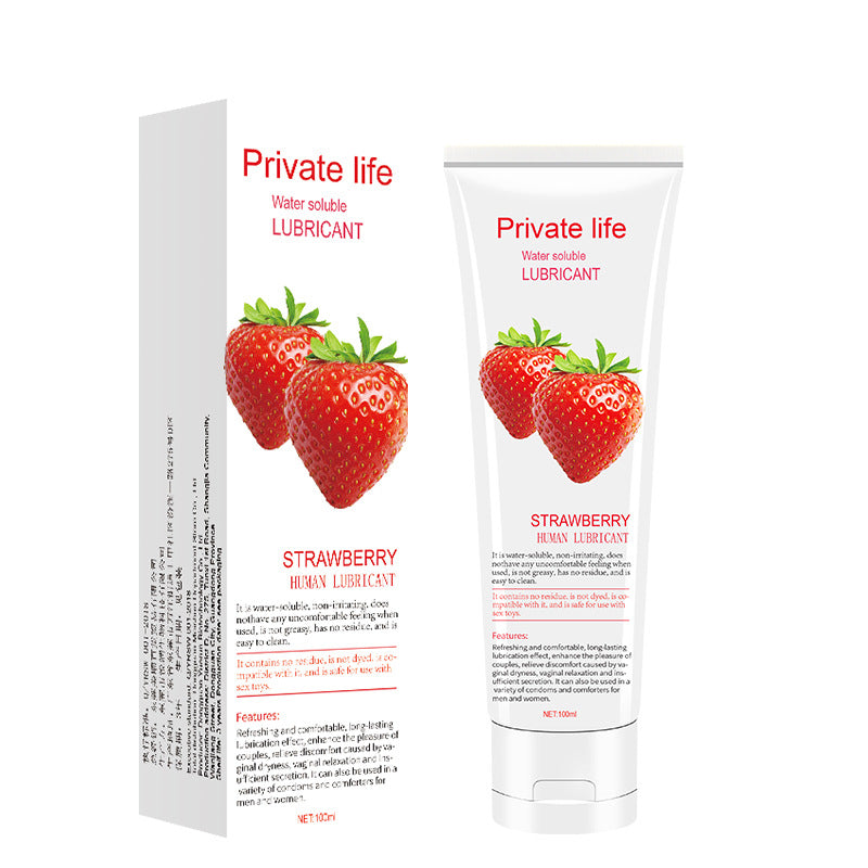 【Double Sweetness】XunZLan New Couple Body Lubricant Fruit Flavor 100ml