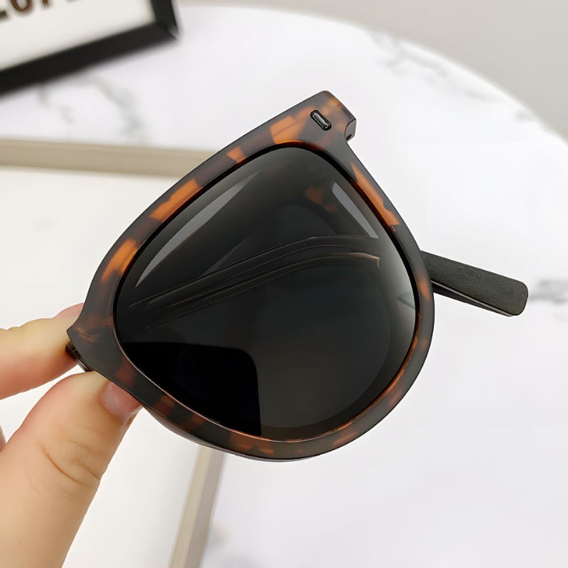【Free Glasses Bag】Korean Version High-end UV Protection Foldable and Portable Storage Sunglasses for Men or Women