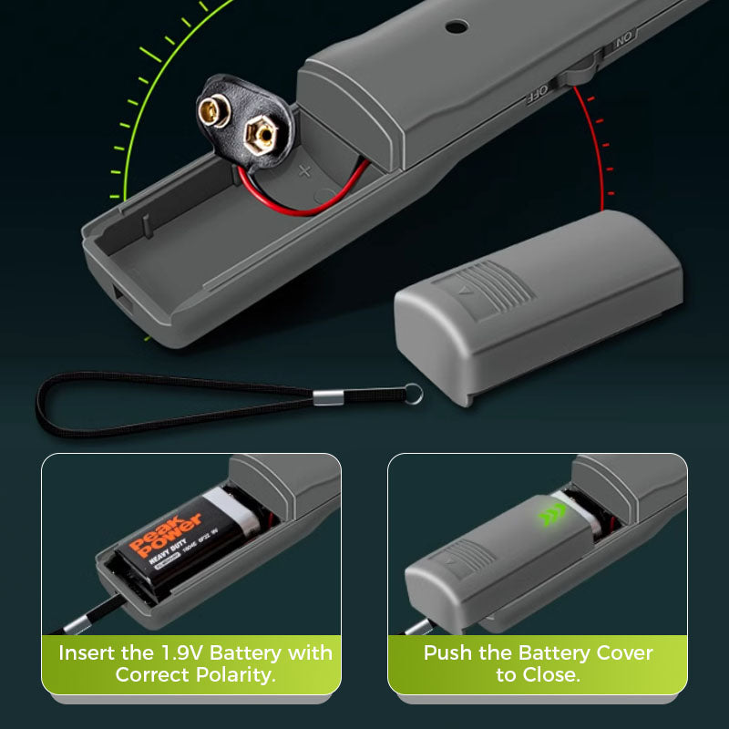 😍Path to wealth😍 High Sensitive Detection LED Flashing Alarm Metal Detector