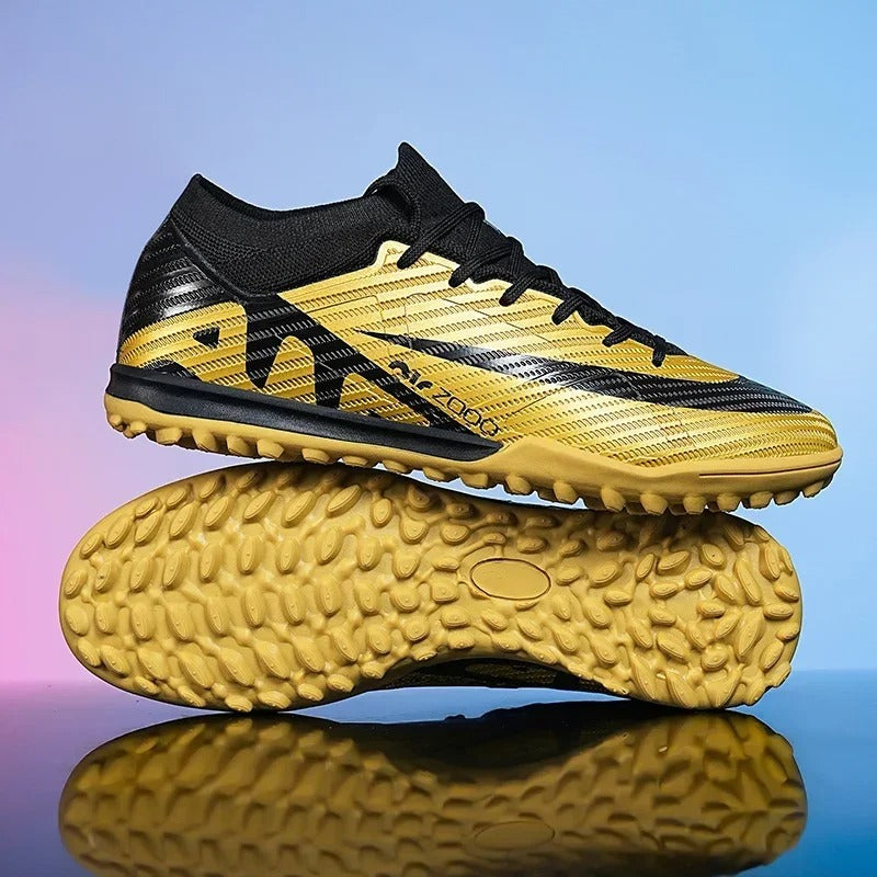 【Online Customer Service】New Men Match Sneakers Football Boots Cleats Mid-top Soccer Shoes High-quality Hot-selling Non-Slip FG/TF Futsal Indoor