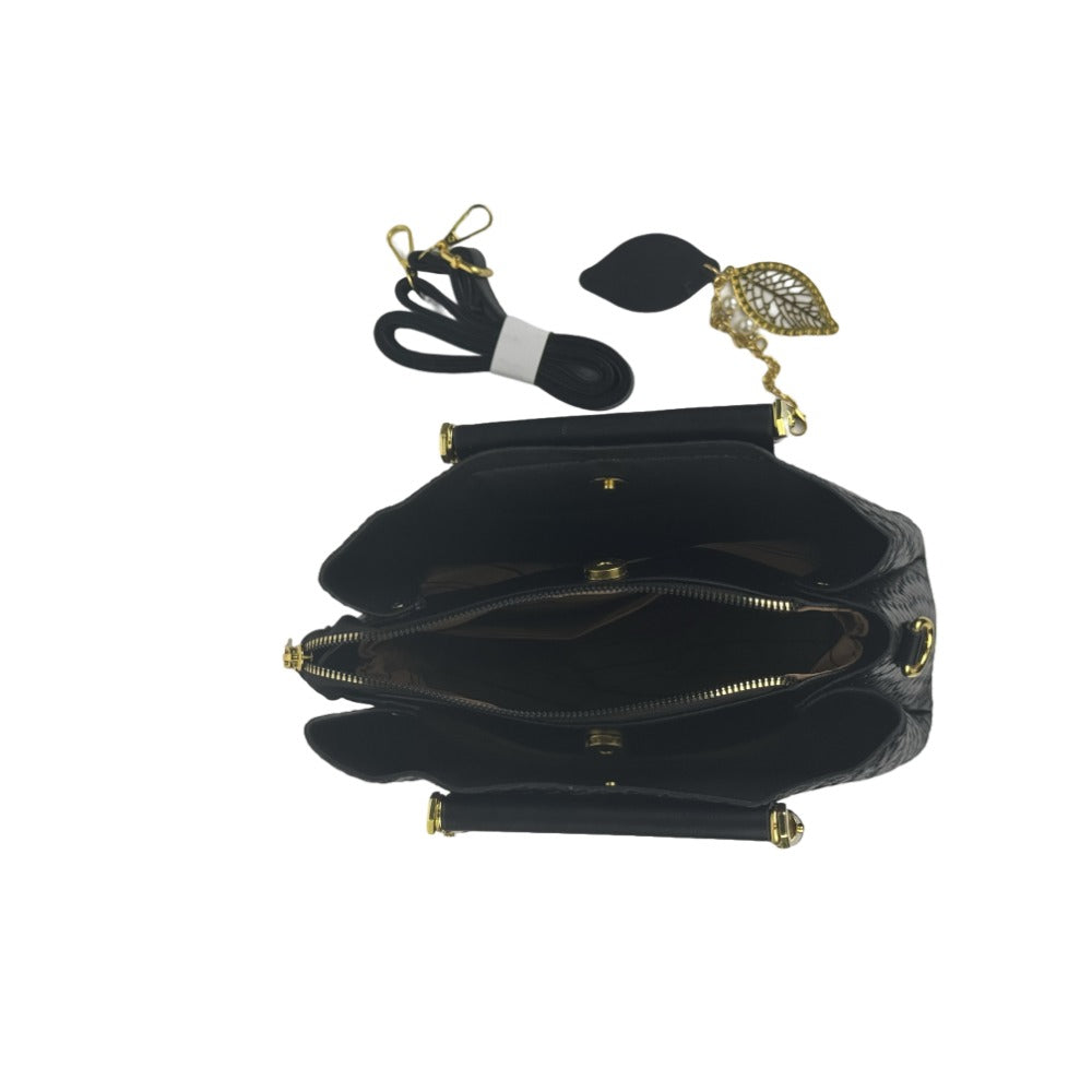 【Luxury Selection】 Gucci Same Style Leaf Chain Matte Leather Bag for Women