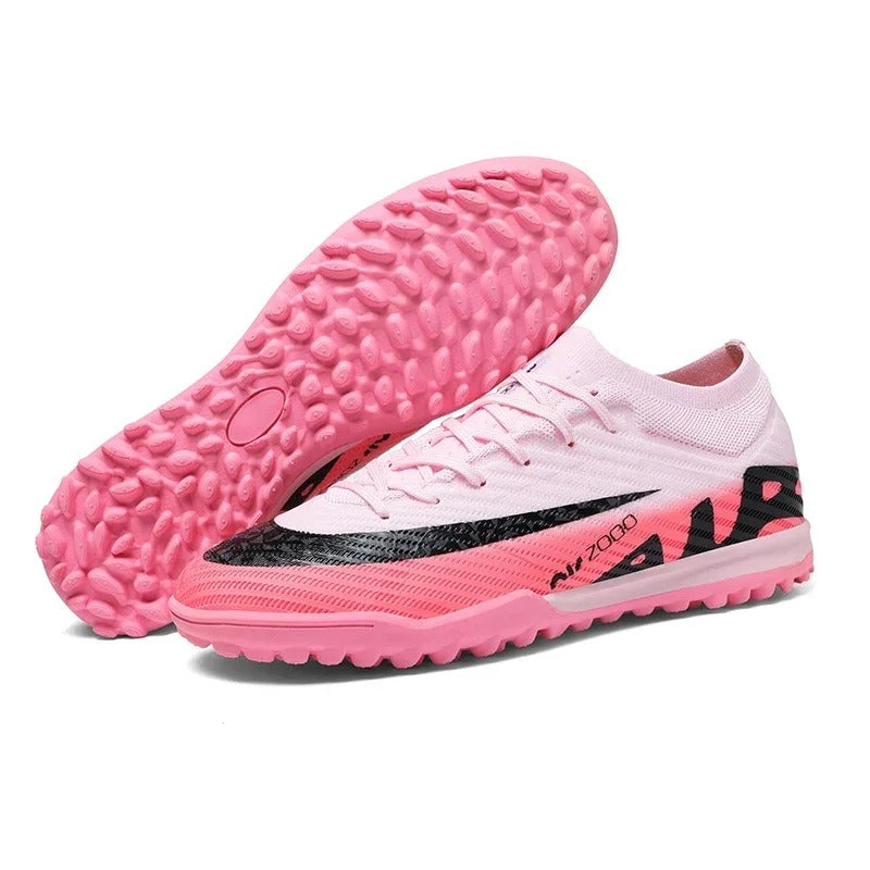 【Online Customer Service】New Men Match Sneakers Football Boots Cleats Mid-top Soccer Shoes High-quality Hot-selling Non-Slip FG/TF Futsal Indoor