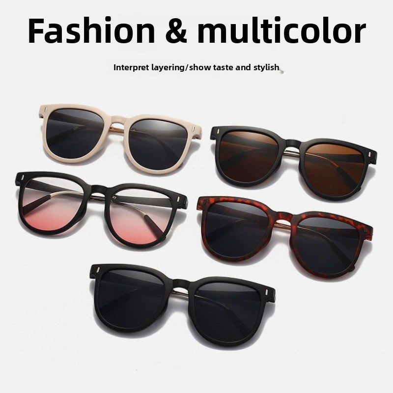【Free Glasses Bag】Korean Version High-end UV Protection Foldable and Portable Storage Sunglasses for Men or Women