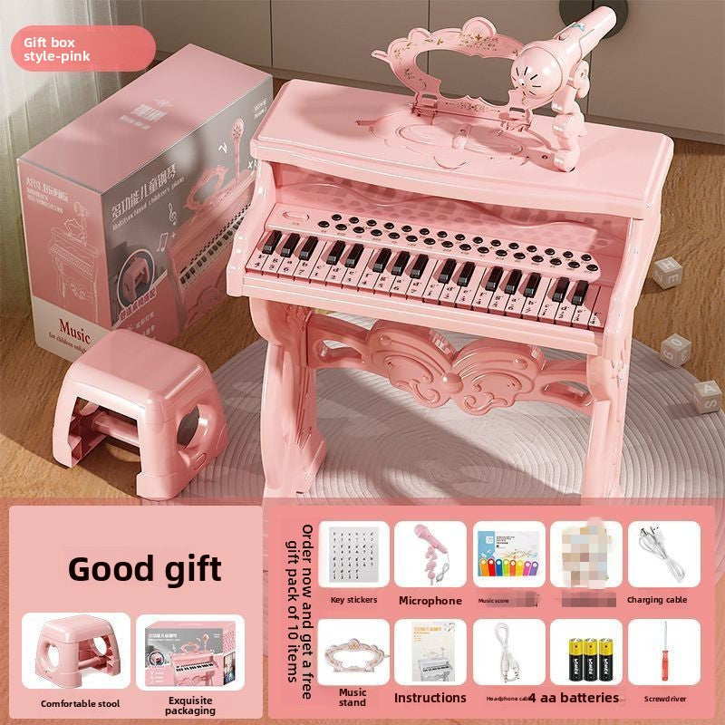 Children's Beginner Multi-functional High-end Piano Toy Birthday Gift